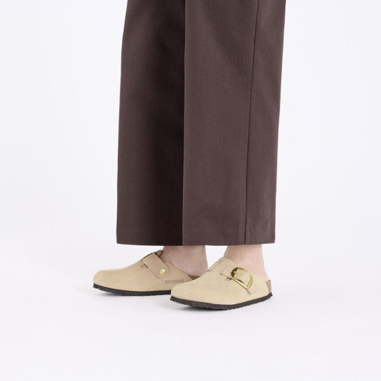 Birkenstock Leather Boston Big Buckle